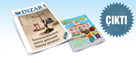 İnzar Dergisi Eylül Sayısı Çıktı