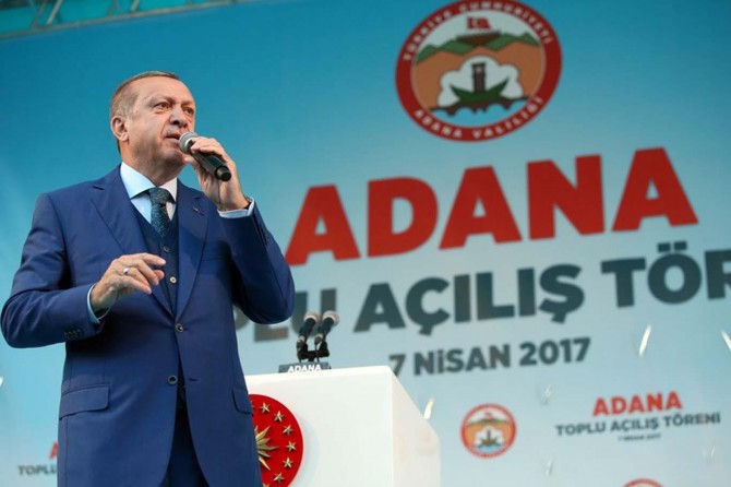 Cumhurbaşkanı Erdoğan Adana konuştu