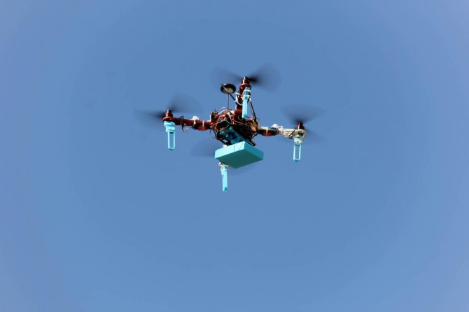 Acil ilaçlar 'yerli drone' ile taşınacak