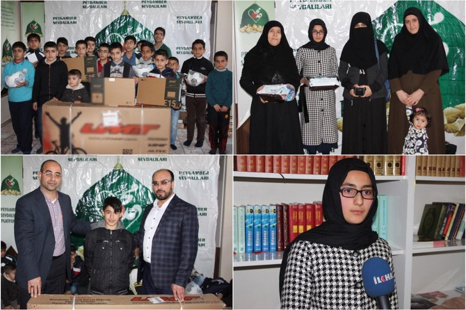 Bingöl'de Siyer Sınavı'nda derece girenlere ödülleri verildi