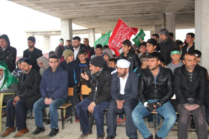 "Bizi bir araya getiren tevhit bayrağıdır"