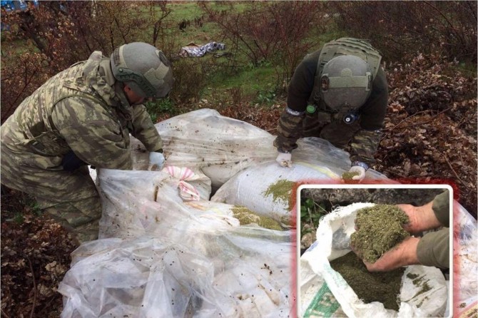 Diyarbakır’da 3 ton uyuşturucu ele geçirildi