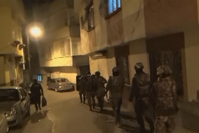 Gaziantep’te IŞİD operasyonu: 10 gözaltı
