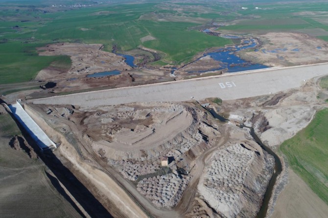 Diyarbakır Başlar Barajı tamamlandı