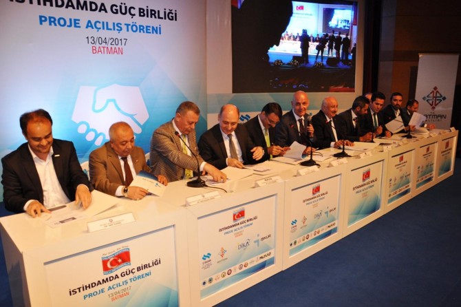 Batman'da 'İstihdamda Güç Birliği Protokolü' imzalandı