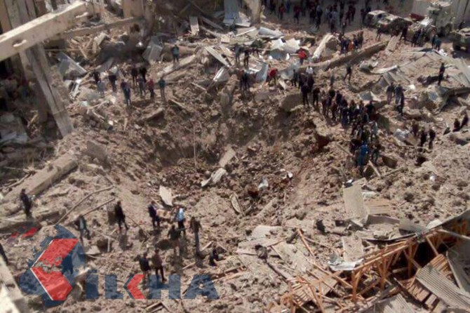 A ton of explosives places in the tunnel in Diyarbakır attack