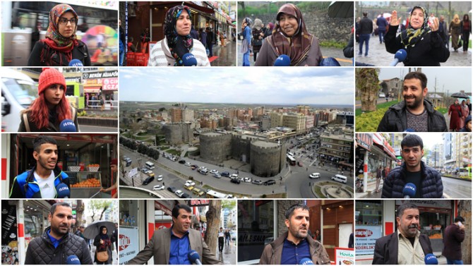 Diyarbekiriyan nêrînên xwe yên di derheqê referandûmê de ji ÎLKHAyê re vegotin