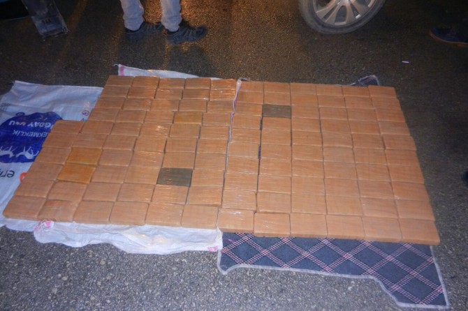 Van'da 74 kilo eroin ele geçirildi