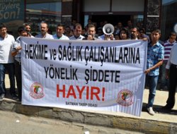 Batman'da Doktora Yapılan Saldırı Kınandı