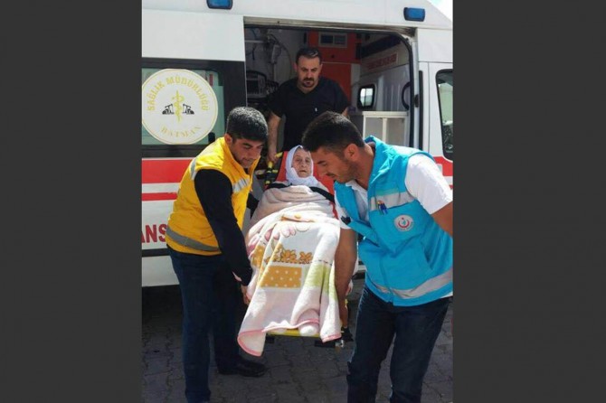Batman'da 150 hasta ambulanslarla sandığa götürüldü