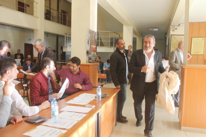 Mardin’de oy çuvalları seçim kurulunda