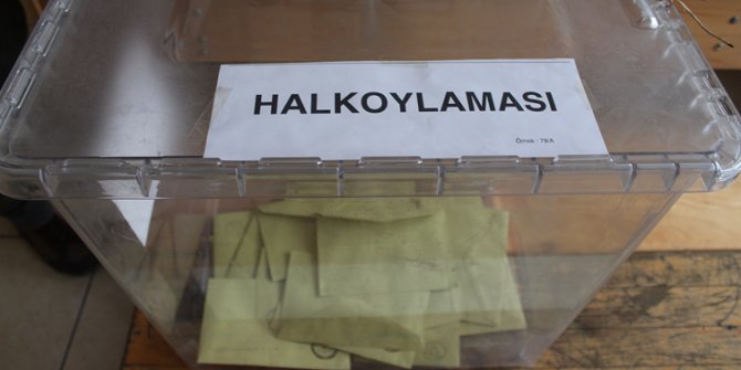 Çınar’da yüzde 42,4 EVET, yüzde 57,6 HAYIR oyu çıktı