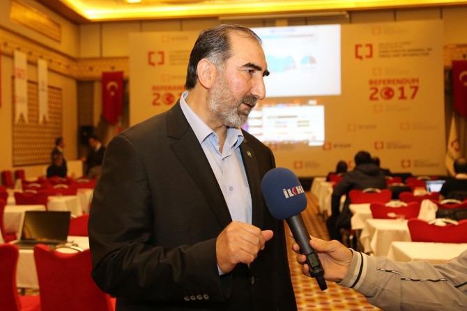 HUDA PAR Deputy Chairman Hüseyin Yılmaz evaluates results of referendum