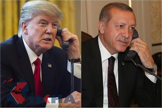 Trump Erdogan tebrîk kir