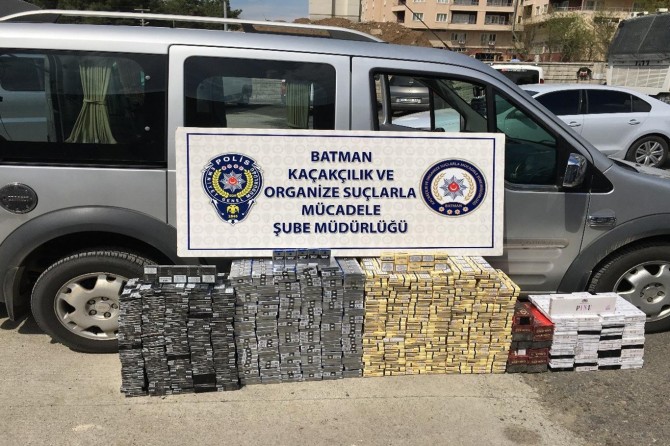 Kaçak sigara ile uyuşturucudan 10 kişi gözaltına alındı