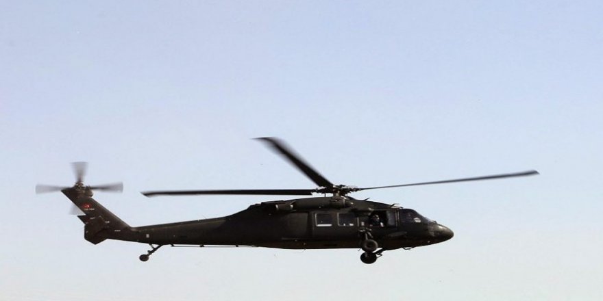 Tunceli'de hakim ve polisleri taşıyan helikopter düştü