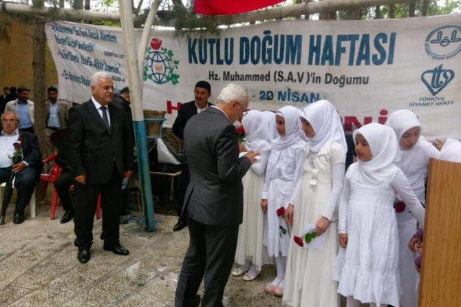Hasankeyf Müftülüğü, kutlu doğum etkinliği düzenledi