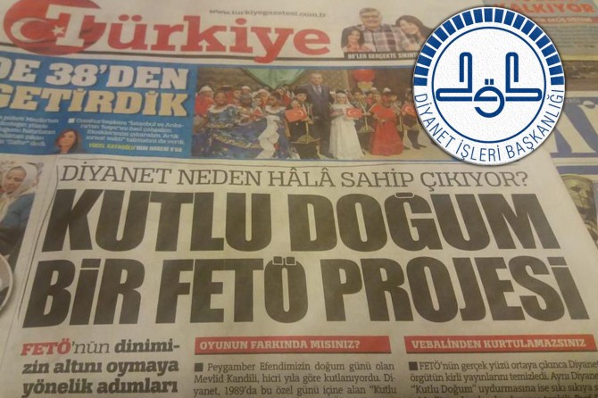Diyanet İşleri Başkanlığından Türkiye gazetesine sert tepki