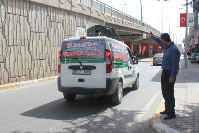 Şanlıurfa Kutlu Doğum etkinliğine hazır