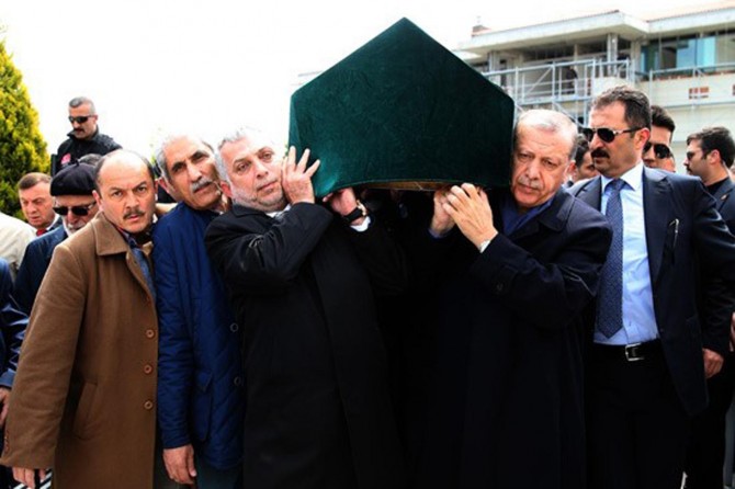Cumhurbaşkanı Erdoğan, Abdurrahman Külünk’ün cenaze törenine katıldı