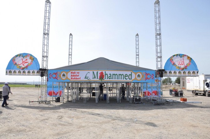 Batman Kutlu Doğum etkinliğine hazırlanıyor