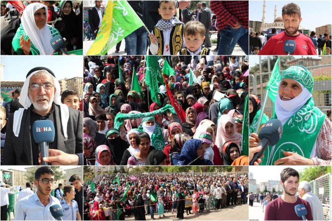 Mardin'de Kutlu Doğum etkinliğine katılanlar duygularını paylaştı