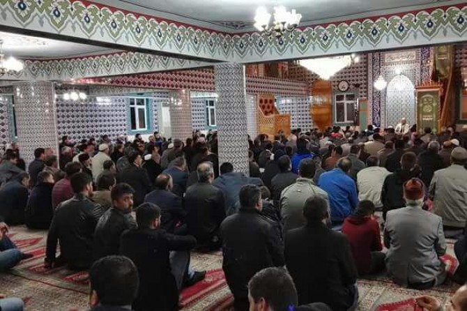 Kovancılar’da Miraç Kandili idrak edildi