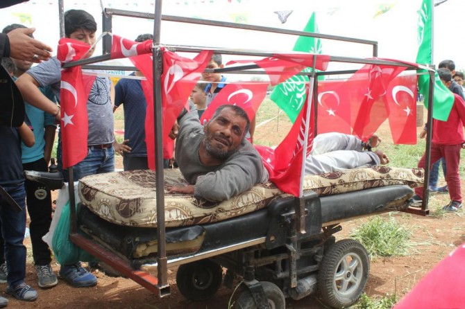 Muhammedî sevda engel tanımadı