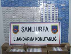 Şanlıurfa'da 7 Bin Paket Kaçak Sigara Ele Geçirildi