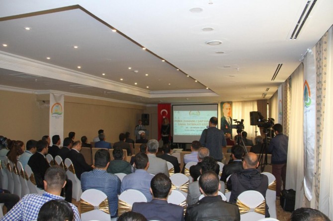 Diyarbakır’da şap hastalığı eğitimi verildi.