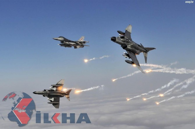 Air operations on PKK's off-border camps