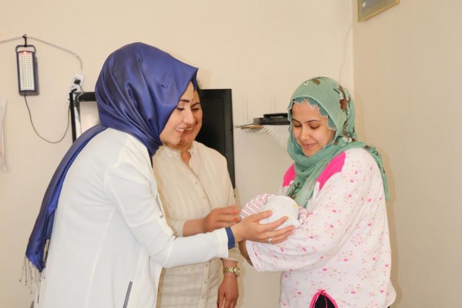 Batman'da "Hoş Geldin Bebek" projesi hayata geçirildi