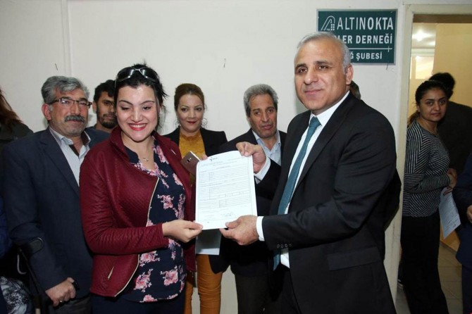 Engelliler sertifikalarını aldılar