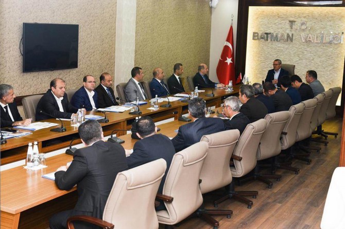 Batman'da YGS değerlendirme toplantısı yapıldı