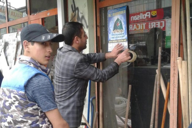 Ağrı Kutlu Doğum etkinliğine hazırlanıyor