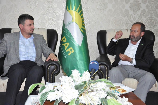 Komela İslami'den HÜDA PAR'a ziyaret