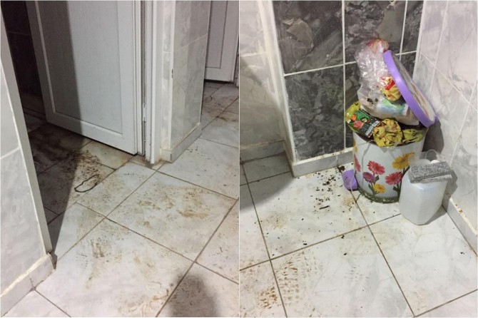 Viranşehir Hükümet Konağındaki lavaboların kirliliği tepki çekiyor