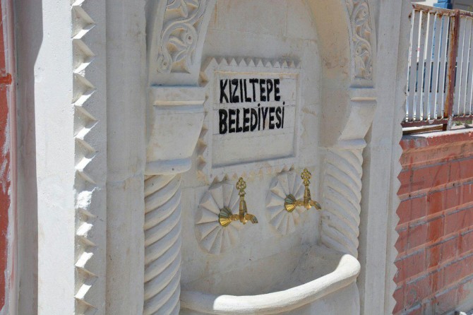 Mardin Kızıltepe Belediyesi 20 noktaya çeşme kuruyor