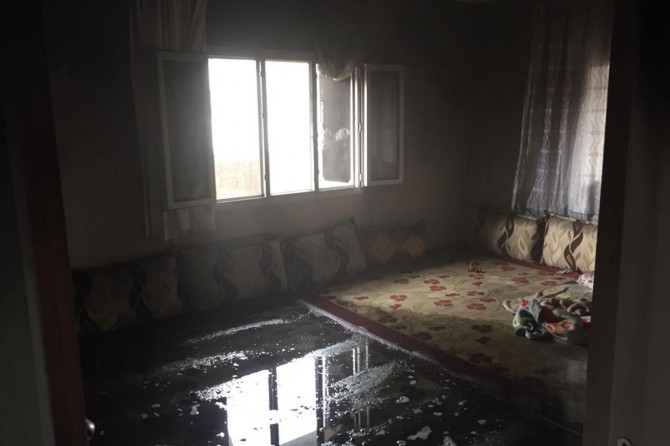 Çıkan yangın evi küle çevirdi