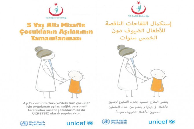 Diyarbakır’da 5 yaş altı misafir çocukların aşıları yapılacak