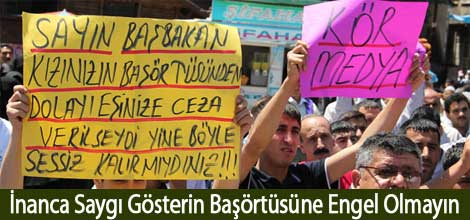 İnanca Saygı Gösterin Başörtüsüne Engel Olmayın