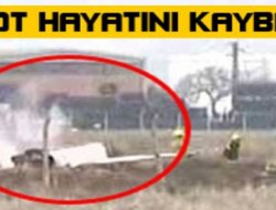 Konya'da Bir Uçak Düştü: 1 Ölü!