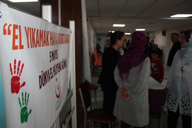 Sağlık çalışanlarına "El Hijyeni" eğitimi verildi