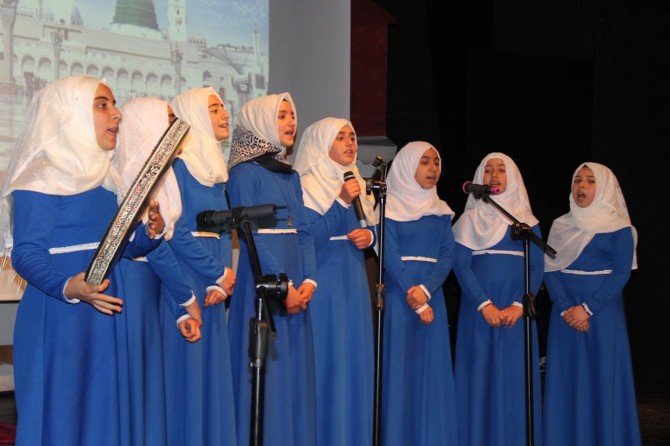 Diyarbakır Namık Kemal İmam Hatip ortaokul öğrencilerinden kutlu doğum etkinliği 2017