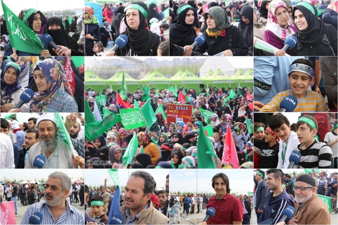 İstanbul Kutlu Doğum etkinliğine katılanlar duygularını paylaştı