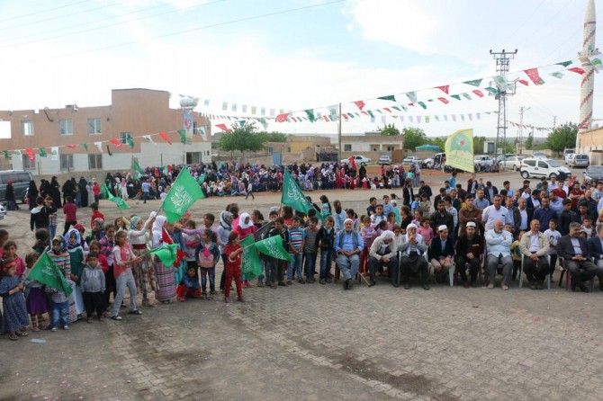 Hamurkesen köyünde Kutlu Doğum etkinliği düzenlendi