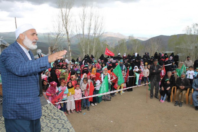 Yukarı Yongalı köyünde Kutlu Doğum etkinliği