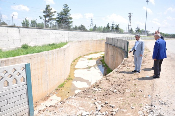 HÜDA PAR heyeti kaza yerinde incelemelerde bulundu