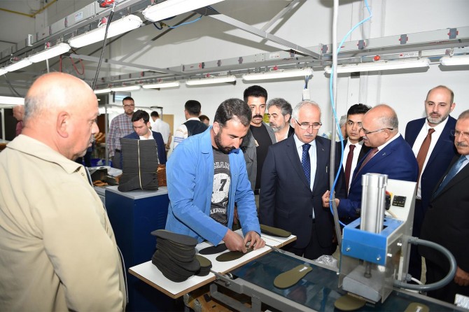 Ayakkabıcılar sitesi için sektör Şanlıurfa’da buluştu