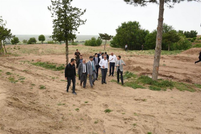 Esentepe Cami projesi için sahada inceleme yapıldı